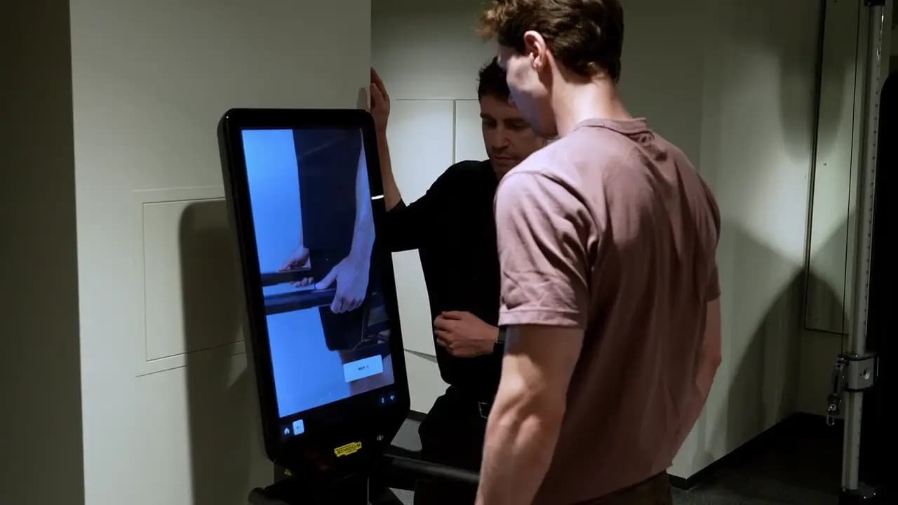 Physiotherapy rehabilitation gym strength training