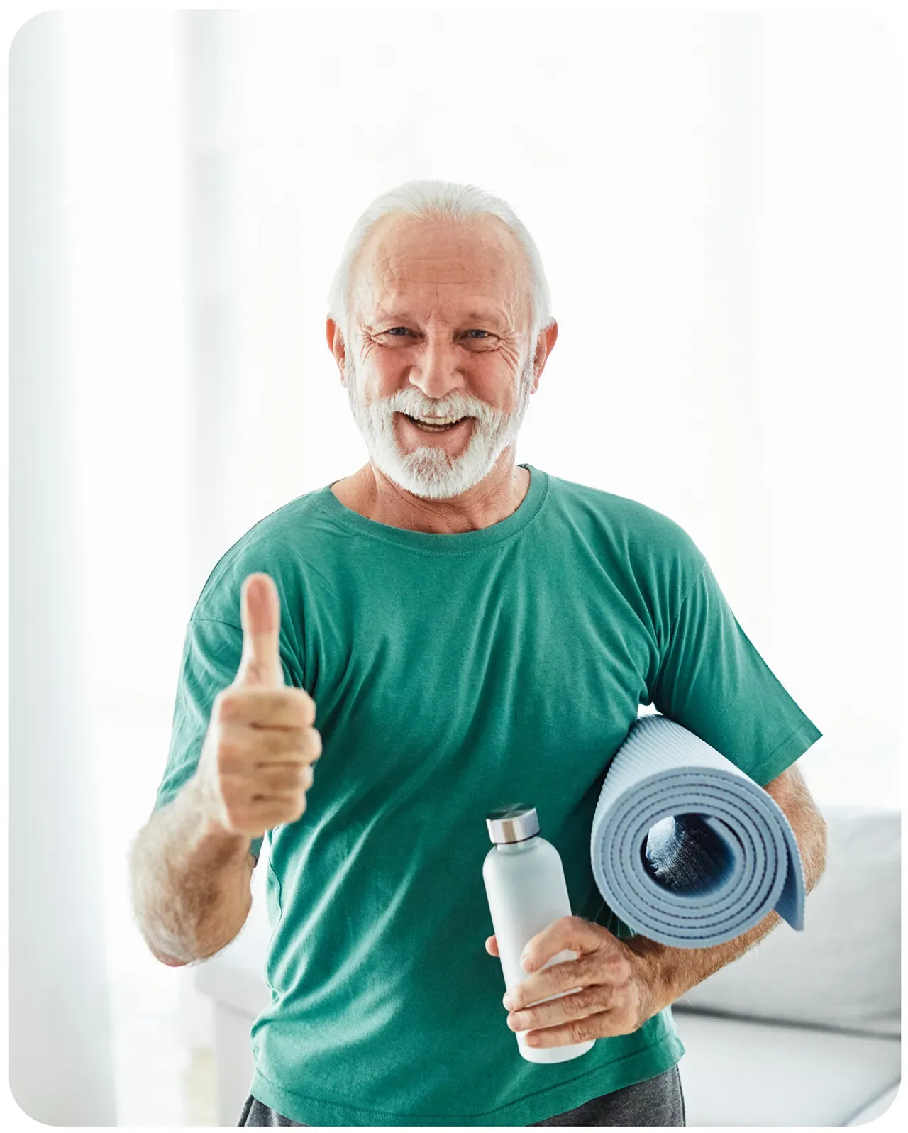 Happy patient at LIPS ageing well clinic