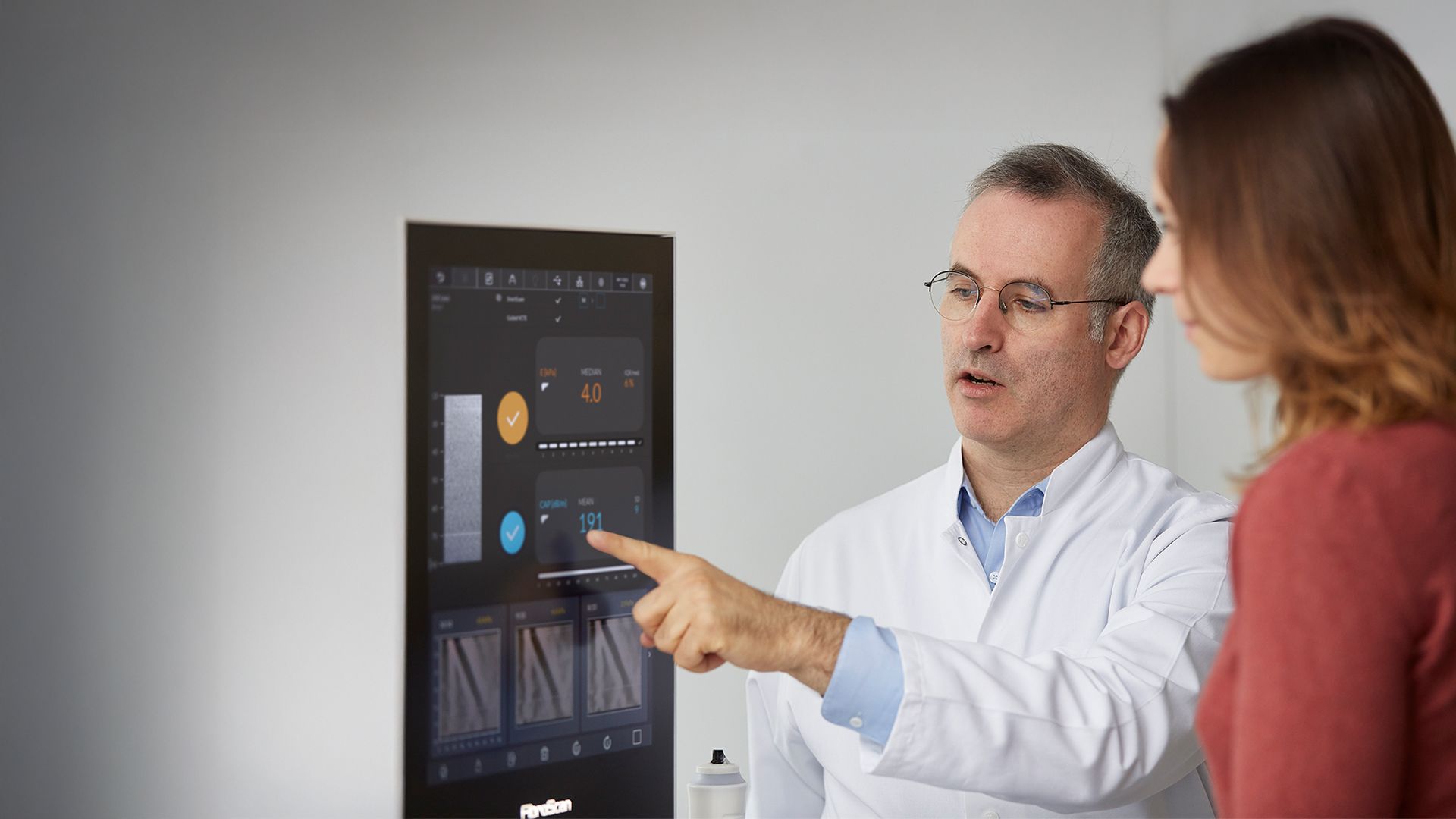 FibroScan liver scan for liver stiffness and fatty liver assessment at LIPS Healthcare