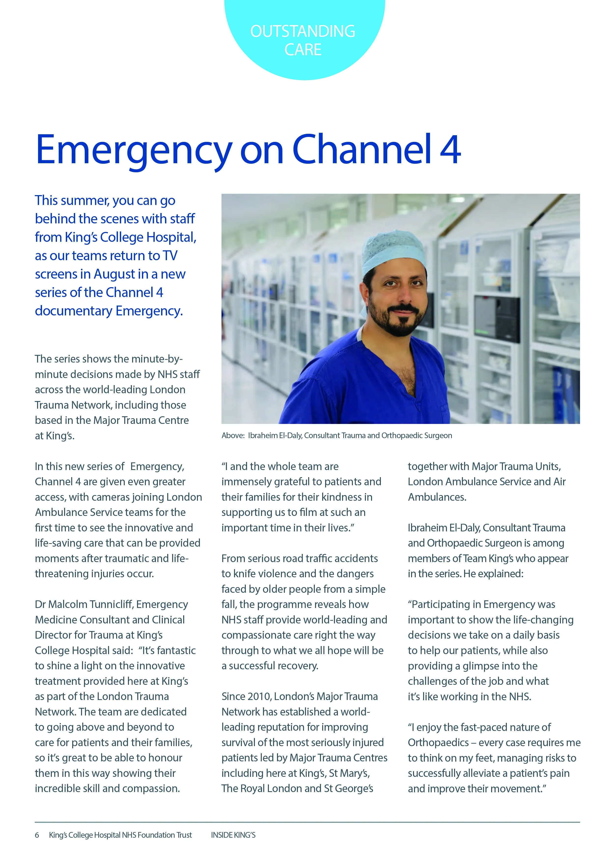Emergency on Channel 4 image